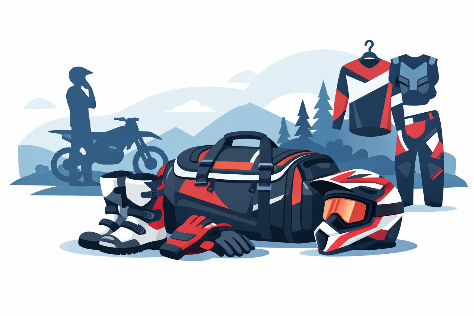Motocross Gear Bag richtig auswählen