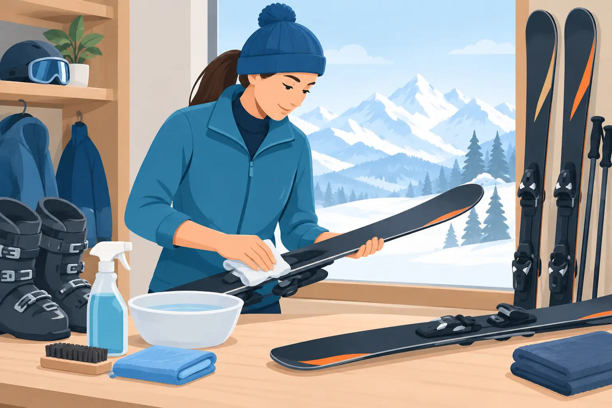 Skiurlaub Ausrüstung sauber halten mit 7 Tipps