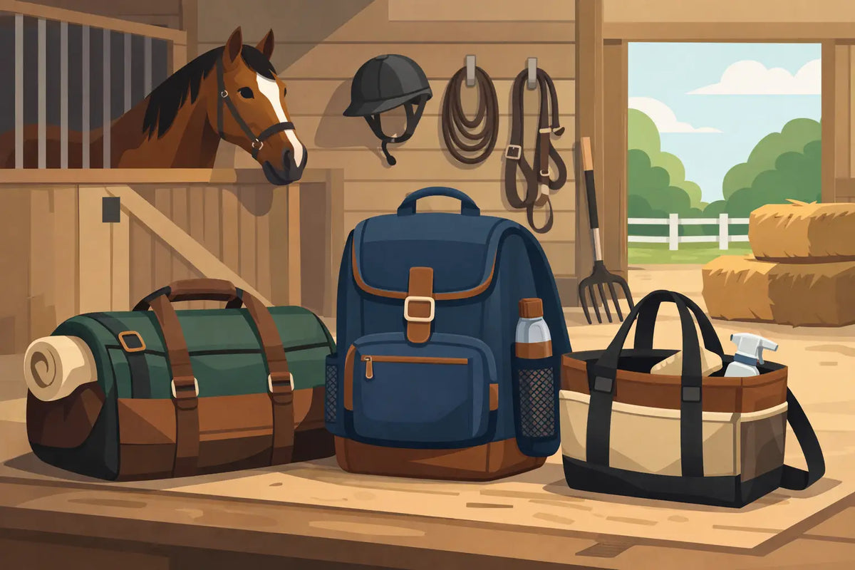Die richtige Tasche für den Stallalltag wählen