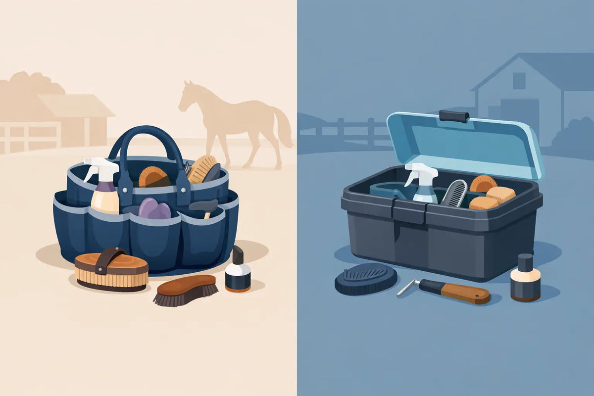 Putztasche vs Putzbox: Was passt zu Ihrem Stallalltag?