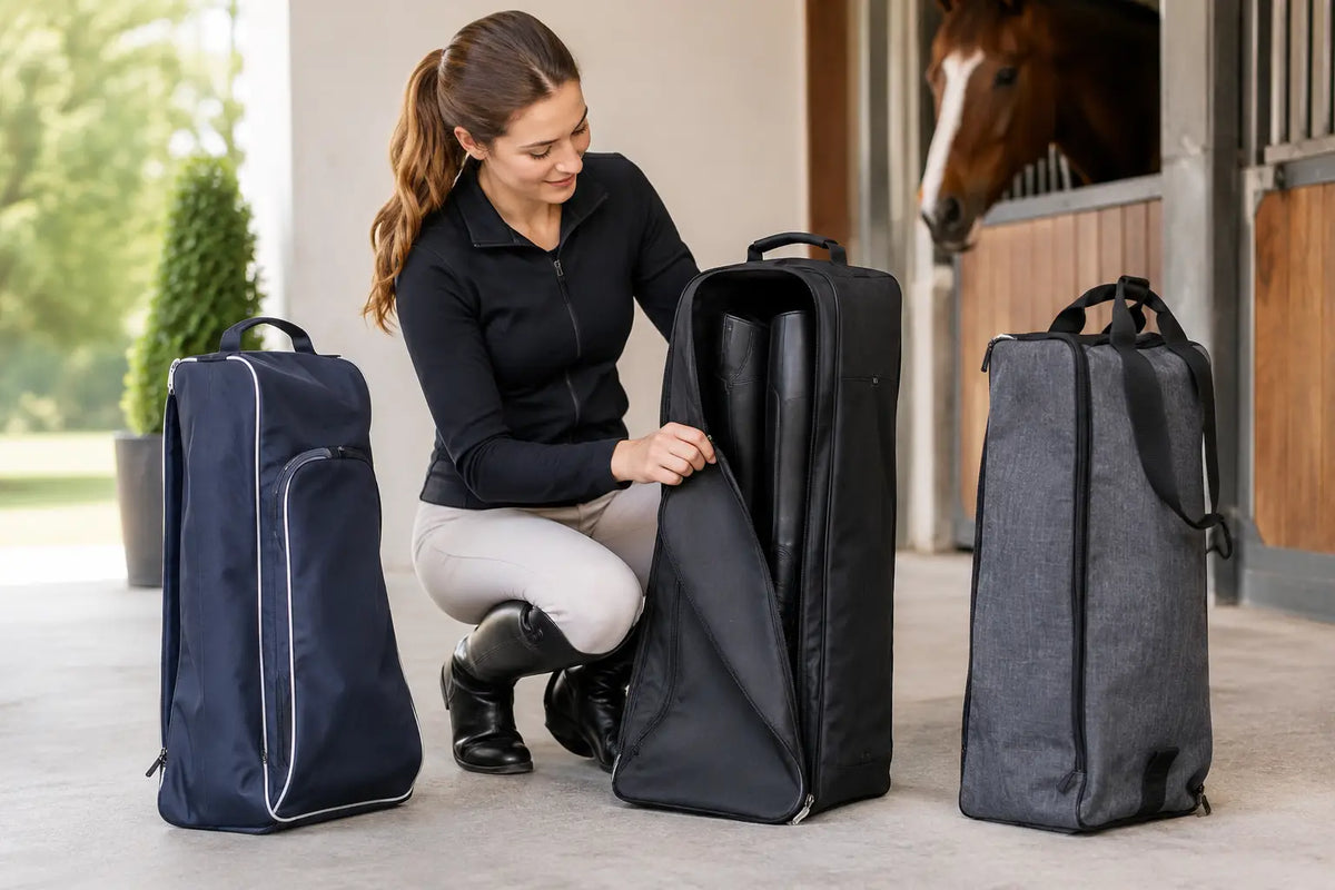Die passende Reitstiefeltasche auswählen