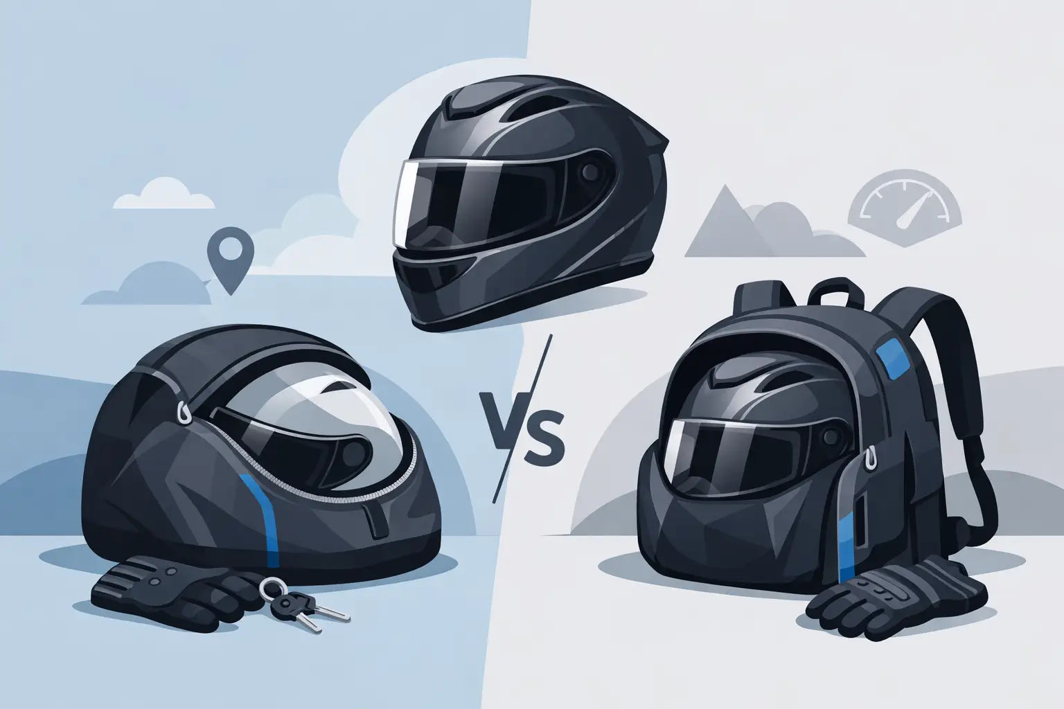 Helmtasche oder Helmrucksack: Was passt besser?