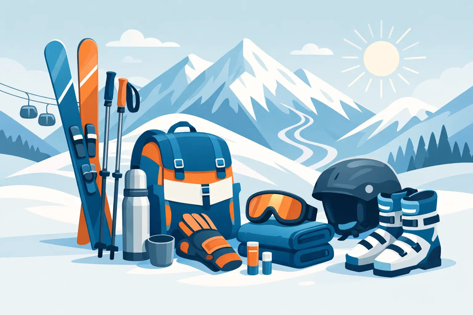 8 Must-haves für den Skitag, die wirklich zählen