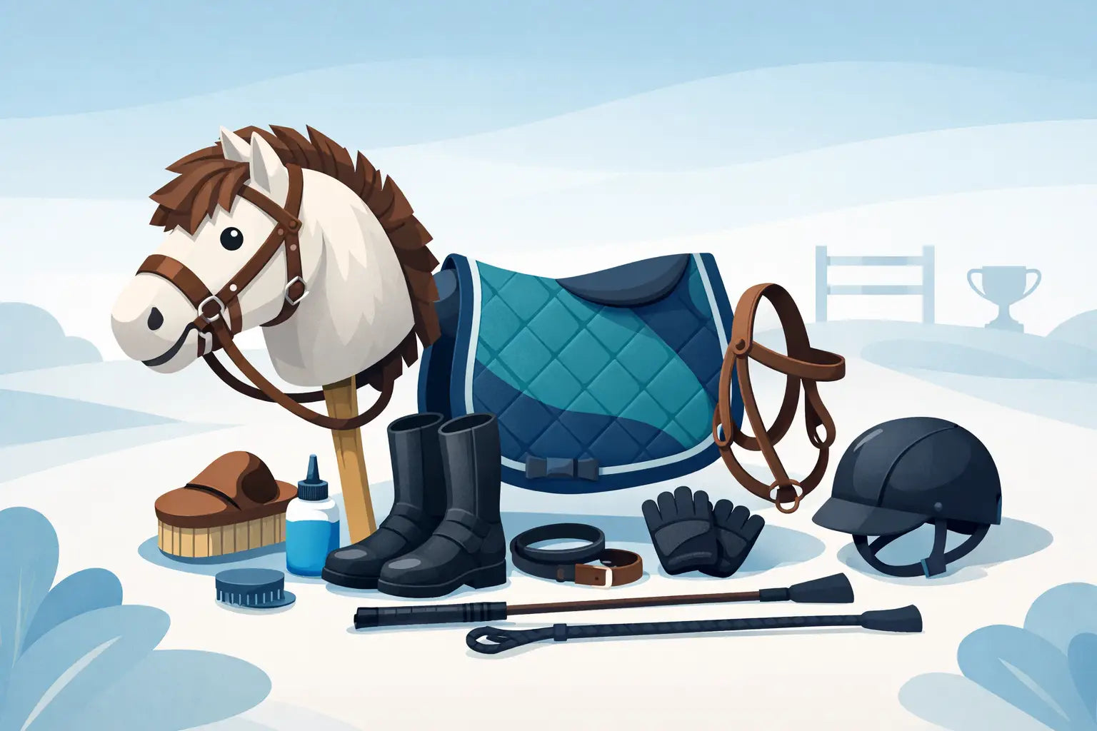 Ausrüstungsset für Hobby Horsing richtig wählen