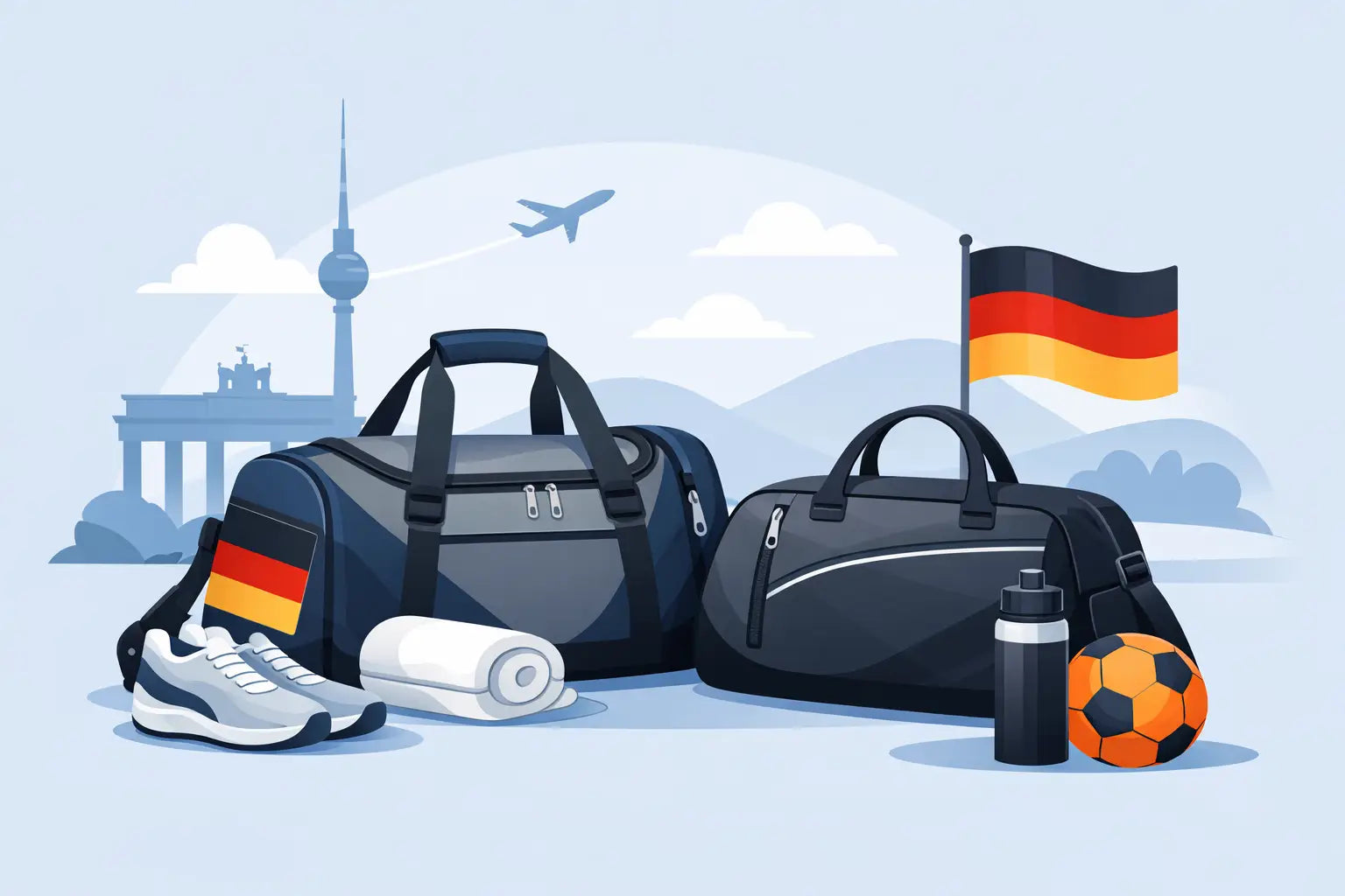 Sporttasche Designed in Germany richtig wählen