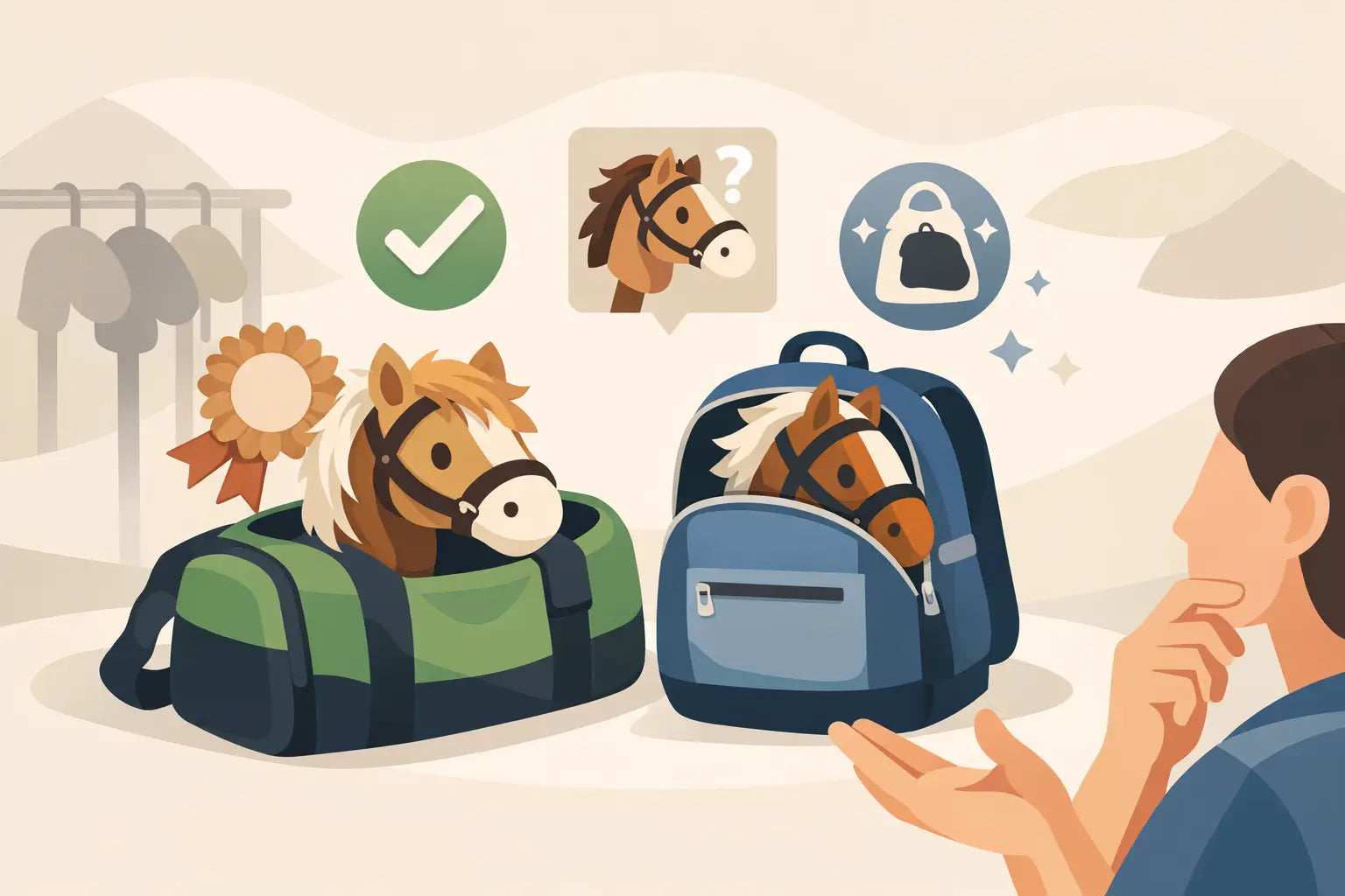 Hobby Horsing Tasche richtig auswählen