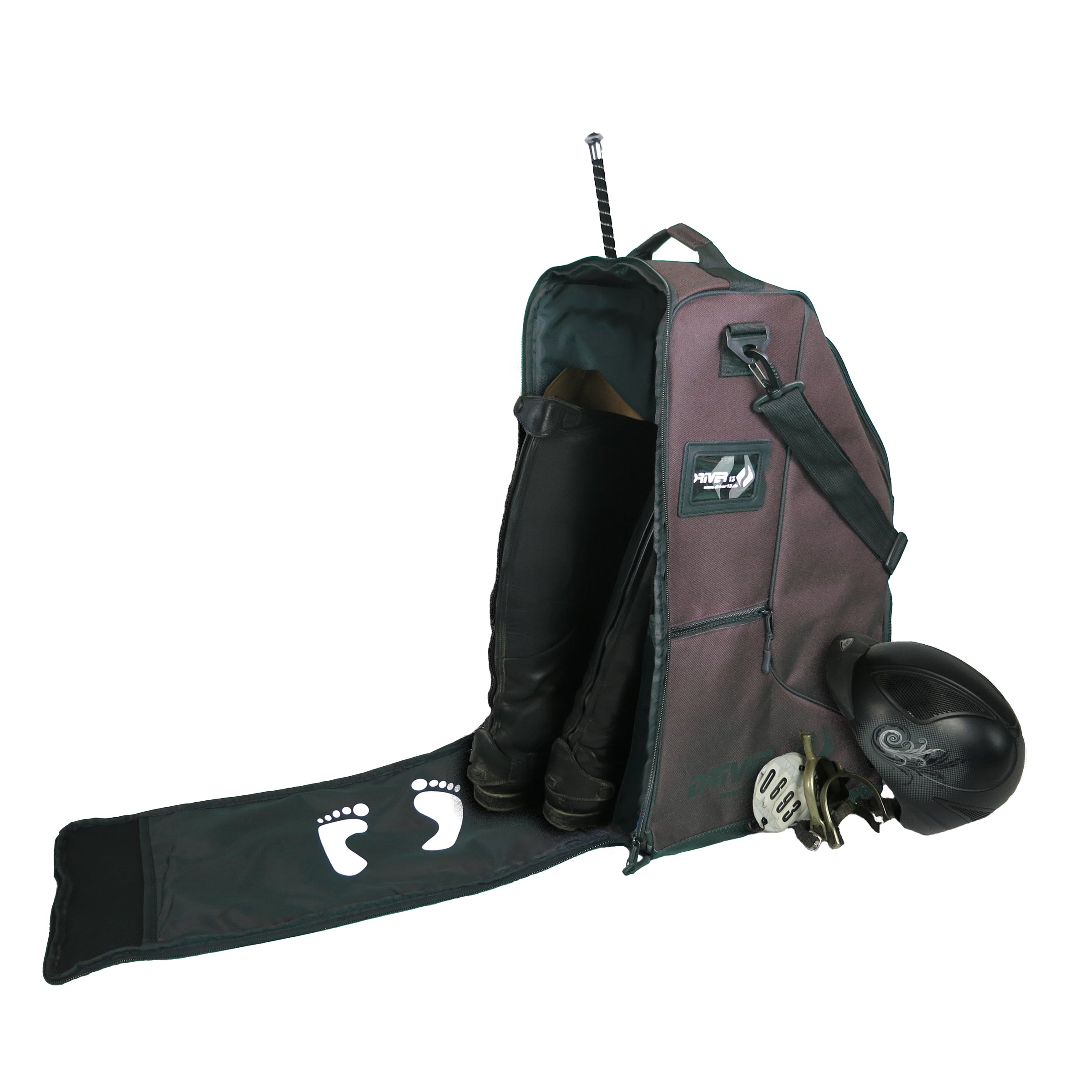 Driver13 Riding Boot Bag Deluxe brown