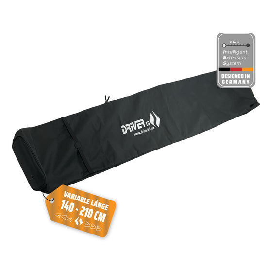 Driver13 ski bag, adjustable length 140-210 cm, black 