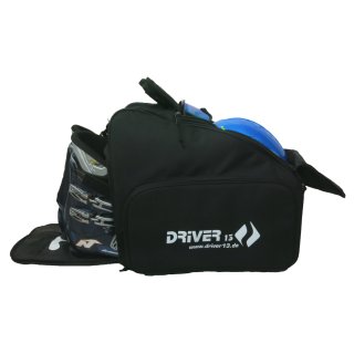Driver13 ® Ski boot bag "Bootbag No.03" with extra goggle compartment and helmet compartment